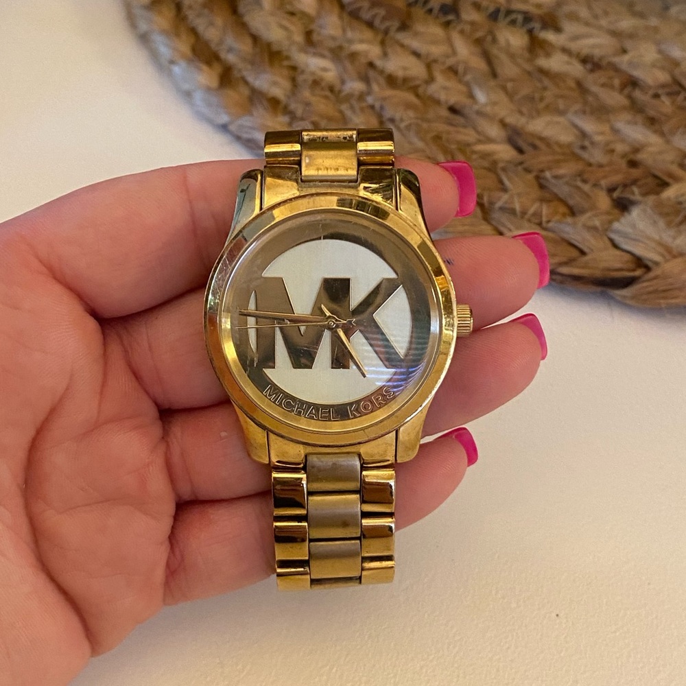 Gold Michael Kors Watch